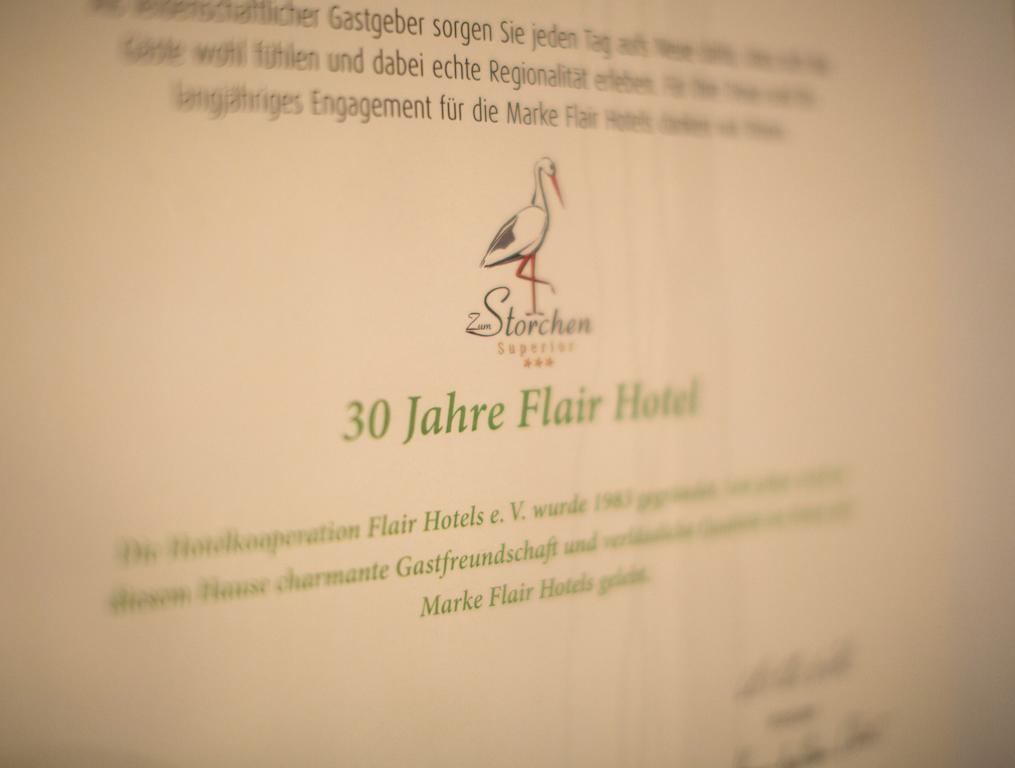 באד וינדסהיים Flair Hotel Zum Storchen מראה חיצוני תמונה